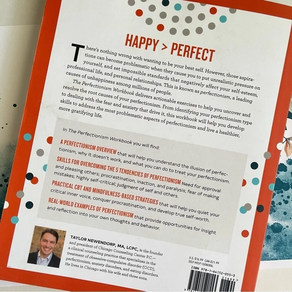 The Perfectionism Workbook by Taylor Newendorp MA, LCPC